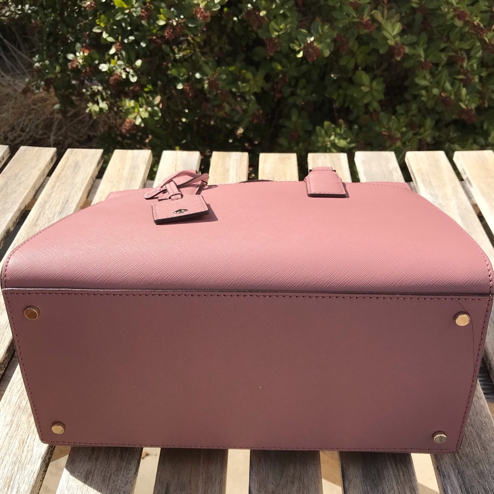 Kate Spade Cameron medium satchel dusty peony pink - Picture 6 of 8